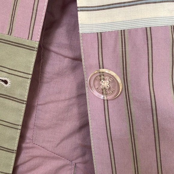 Isaac Mizrahi for Target Jacket Blazer Size XS Silk Patchwork Vintage - Picture 3 of 10